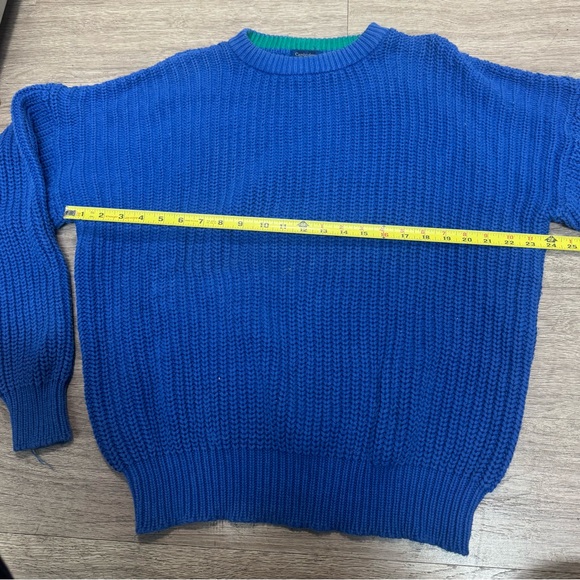 Blue Knit Sweater Men’s XL - Picture 6 of 6